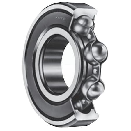 Koyo Single Row Ball Bearing; 17MM Bore; 40MM Outside Diameter; 12MM Outer Race width 62032RSC3